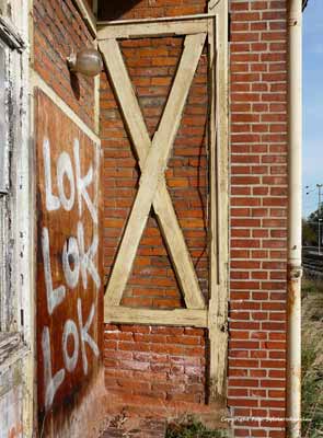 Lost Place Leipzig - Detailfoto Leutzscher Bahnhof